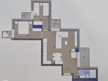 Shitet Apartament 2+1 ne rrugen 5-Maji