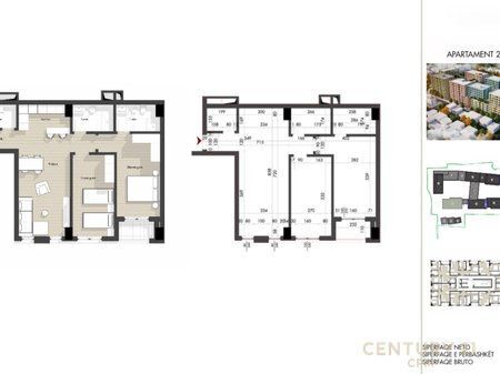 APARTAMENT 2+1+2 PER SHITJE TEK SPLENDOR RESIDENCE!