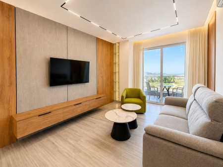 Appartamento 1+1 Arredato con Vista Mare in Vendita a Qerret, Kavajë
