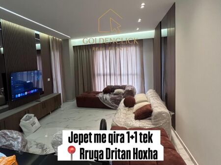 Jepet me qira 1+1 tek rruga Dritan Hoxha