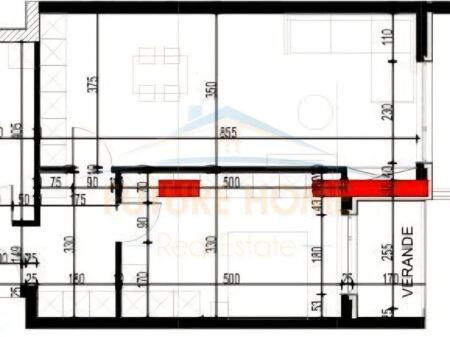 Shitet, Apartament 1+1+ Verande, Paskuqan, Tirane