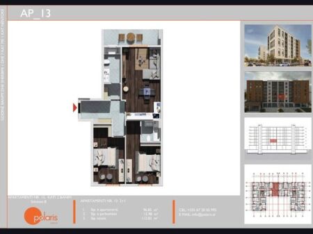 Shitet Apartament 2+1+2+Ballkon Në Kamëz