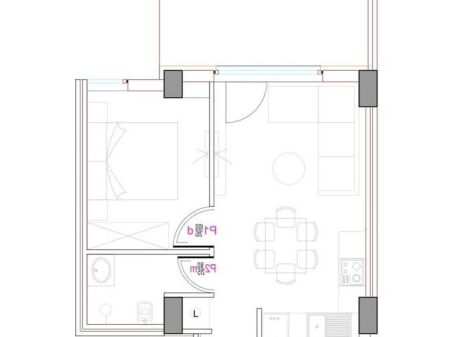 SHITET APARTAMENT 1+1 TEK REZIDENCA ALBA ISH PARKU