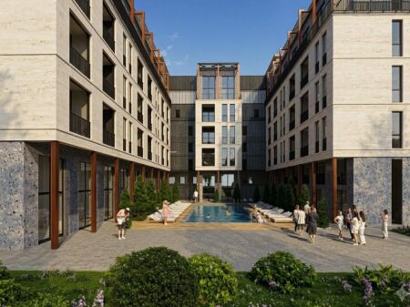 EXCLUZIVE , MUNDESI PAGESE ME KESTE , APARTAMENT 1+1 PER SHITJE NE MIDDAL RESIDENCE !