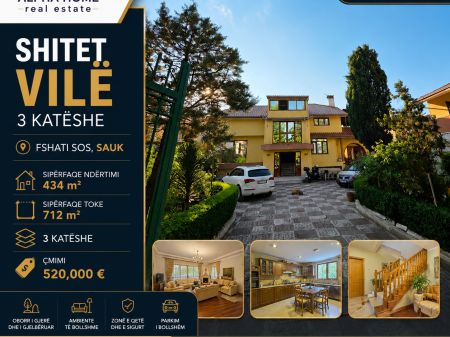 🏡✨ SHITET VILË 3 KATËSHE | FSHATI SOS, SAUK