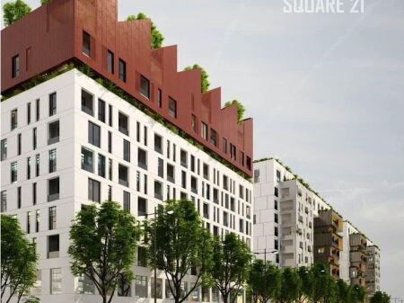 SQUARE 21  1+1  78 m2