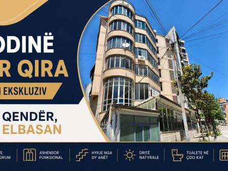 🏢 GODINË MULTIFUNKSIONALE PËR QIRA QENDER ELBASAN