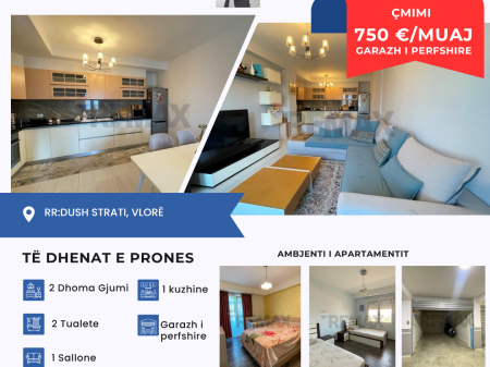 apartament me qera 2+1+2 ( plus garazh)
