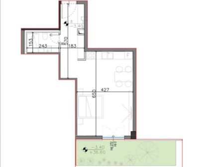 Studio Apartment for Sale Square Village - Dhërmi