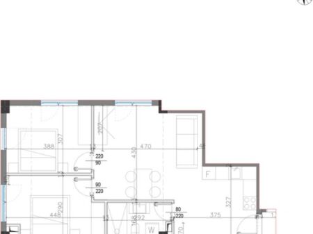 Shitet Apartament 2+1 Square Village-Dhërmi