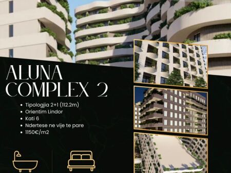 SHITET APARTAMENT 2+1+2 TTEK ALUNA COMPLEX 2