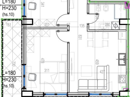 🌿 Shitet Apartament 1+1 – Rezidenca Kodra e Diellit 2 🌿