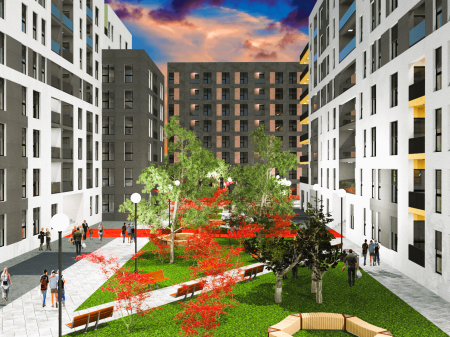 🌃Appartamento 1+1 in vendita a Tirana Entry📍 Ex Piazza Shqiponja.