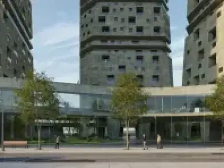 🏡 Apartment 1+1 for Sale – Shqiponja Square Building