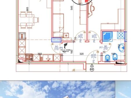 VENDESI APPARTAMENTO 2+1 PASKUQAN 111.500 EURO FH-77246