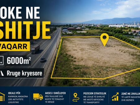 🏡🚛 SUPER OKAZION – Shitet Truall në Vaqarr 🚛🏡