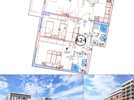 SHITET APARTAMENT 2+1+2 PASKUQAN 127.500 EURO