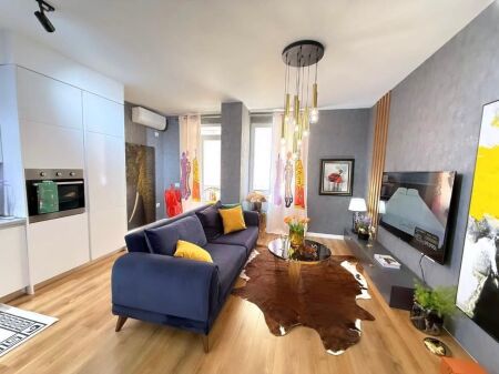 🏡 Apartment 1+1 for rent 📍 At Mozaiku of Tirana, Sulejman Pitarka Street, 21 Dhjetori area💰 Price: 800 €/month