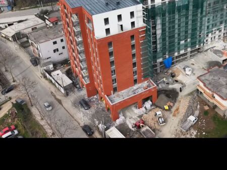 SHITET APARTAMENT 2+1 TIRANA VIEW RESIDENCE 📍 Paskuqan