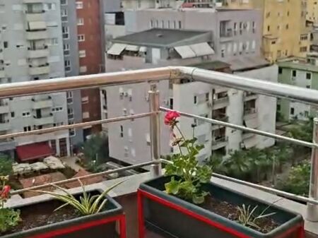 Jepet me qera apartament  1+1 + Parkim  Pazari i ri pazar