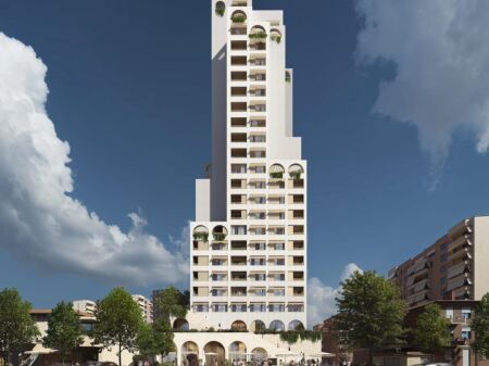 🏢✨ Appartamento 2+1+2 in vendita vicino al Nuovo Bazaar – Via Hoxha Tahsim ✨🏢