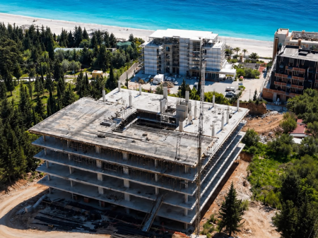 Shitet apartament 1+1 - Morina city, dhermi
