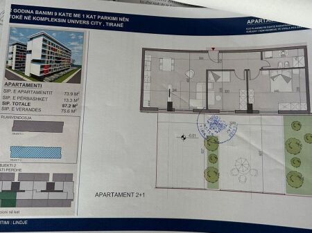 Vendita | Apartament 2 + 1 | Universe City | 90000 €