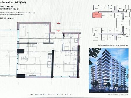 🏡 Apartment 2+1 for Sale in Shengjin