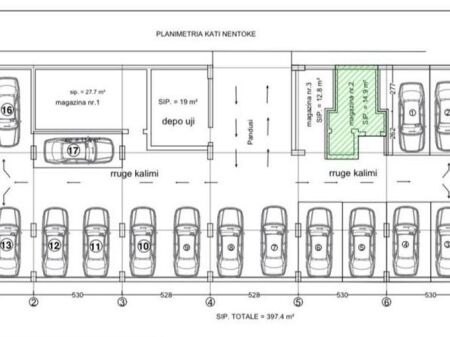 FOR SALE 17 PARKING SPACES + WAREHOUSE NEAR THE FORMER UET