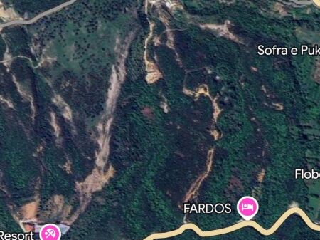 Toke per shitje Dajt prane Dajti Oaz Resort