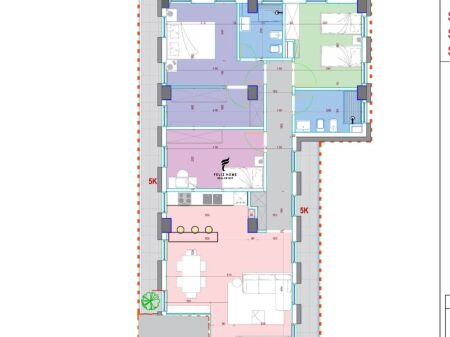 SHITET APRTAMENT 3+1 BLLOK 684.920 EURO FH-78089
