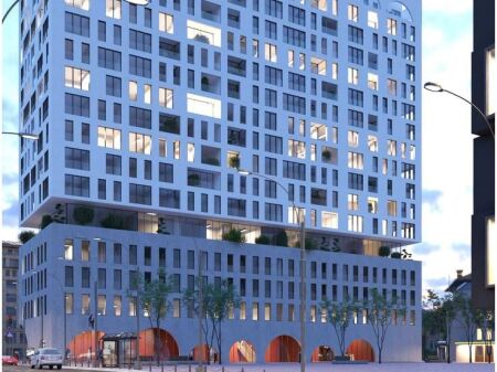 Shitet Apartament 4+1+3 te White Tower Residence tek Komuna e Parisit !