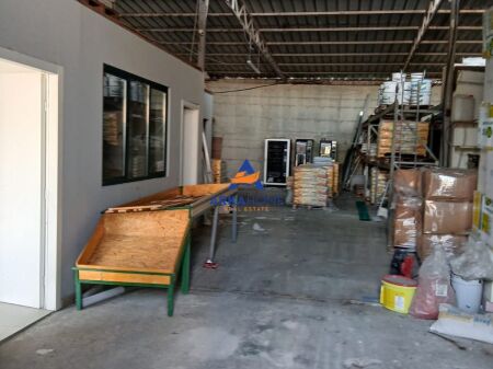 FOR RENT WAREHOUSE 500M2+400M2 YARD "IN YZBERISHT" 200,000 LEKE
