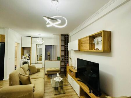 🏢Yzberisht, near Dea Caffe, a furnished 1+1 apartment is for rent. 48,000 Leke