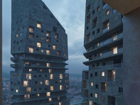 Appartamento 2+1+2 in vendita Edificio Shqiponja Square, Ex Dogana