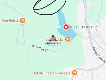 TOKË NË SHITJE 1100M2 "SAUK, PRANË LIQENIT TË XHA BRAHIMIT" 160.000 EURO