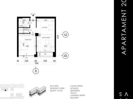 Grow Green - Sauk, Shitet Apartament 1+1!