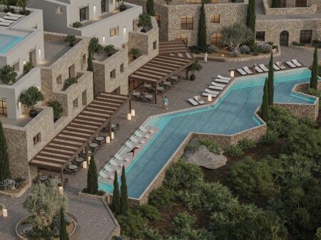🏢✨ Appartamento 2+1+2 Bagni in Vendita – Splendor Living, Dhërmi 📍 ✨🏢