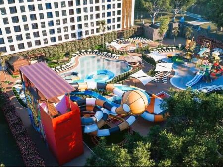🏖️At VM Residence in Golem, a 2+1 apartment is for sale.