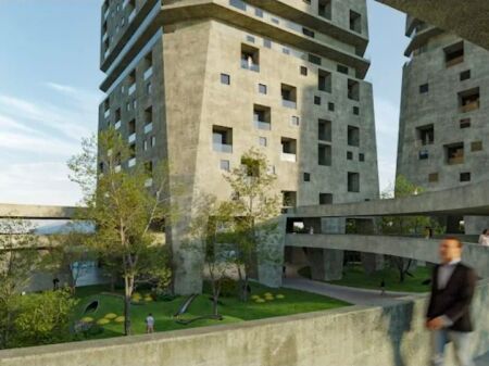 Shitet apartament 1+1, Shqiponja Square Building