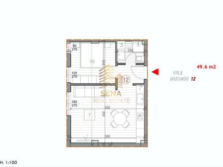 Appartamento 1+1 in vendita, T1 Residence – Lago Secco, 138.680 Euro