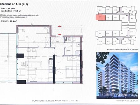 🏡 Apartment 2+1 for sale in Shëngjin