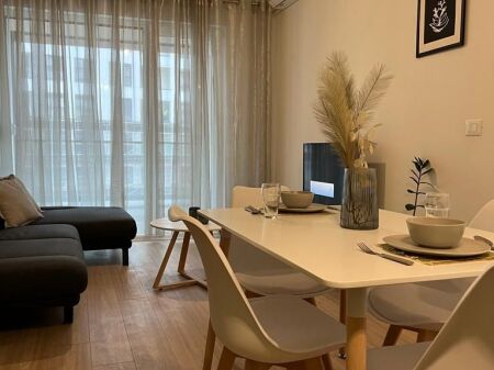 Apartment for rent 1+1 - 📍Former Park, Magnet complex, Ndre Mjeda street 650 Euro