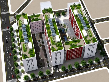 For sale 1+1, Gucce Residence Complex, Former Bus Park. Capital70318