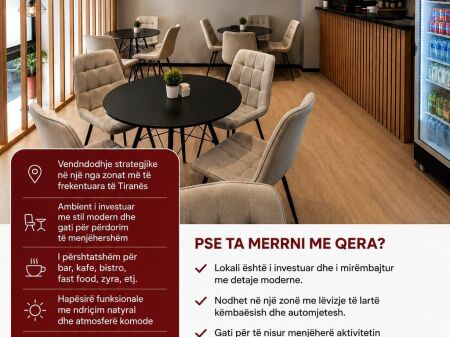 🔥 SUPER OKAZION 🔥☕️ Jepet me Qera Bar-Kafe ne Laprake