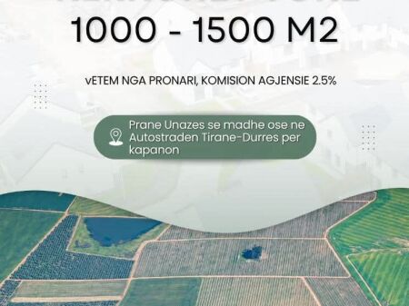 Kerkoj te Bleje Toke buze Unazes se Madhe Tirane