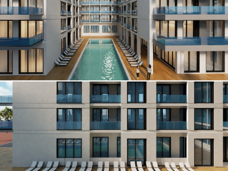 🏡 Shitet Apartament 1+1 në Shëngjin – Rezidenca "Golden House"
