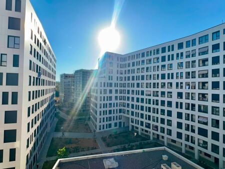Office for Rent: 2 Workspaces 📍21 Dhjetori (Magnet Complex) - 7th Floor - Area 60m² - 40,000 Lek/Month - South Orientation || Strategic Location in the City ⚜️