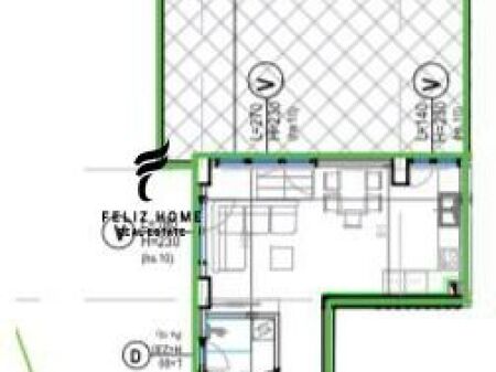 FOR SALE APARTMENT 2+1+2 KODRA E DIELLIT 2 335,700 EURO  FH-79159