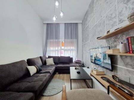 FOR RENT: 📍Mangalem Complex - Ali Demi (1+1) - 50m² & 1 Parking Space | 100% Brand New, First Time for Rent | 50,000 Lek/Month 🔥🔥